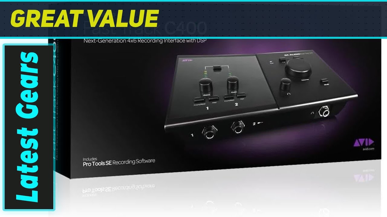 M-Audio Fast Track C400: Your Best Studio Upgrade