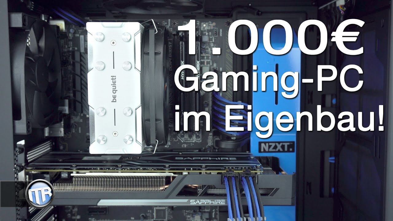 1000€ Gaming PC 2016 im Eigenbau! i5 6600k, R9 390 Nitro etc. - Anleitung