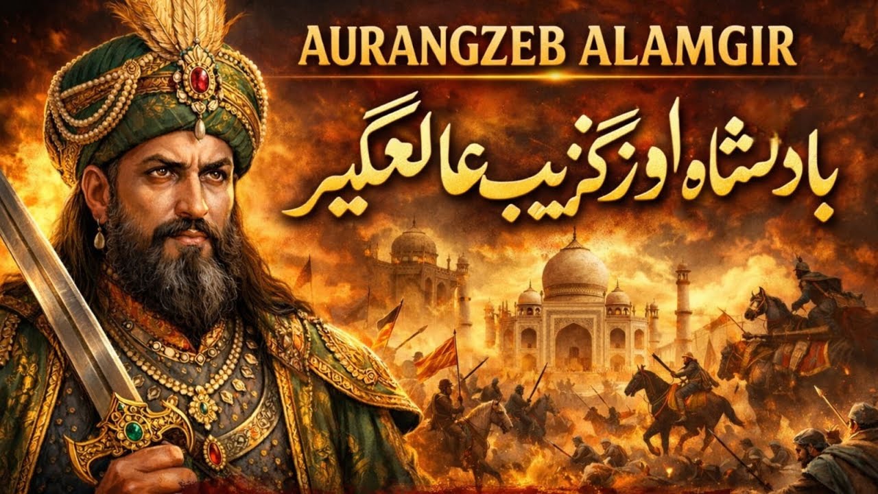| Aurangzeb Alamgir | The Mighty Mughal Emperor | بادشاہ اورنگزیب عالمگیر | Hindi Urdu | Iman Voice