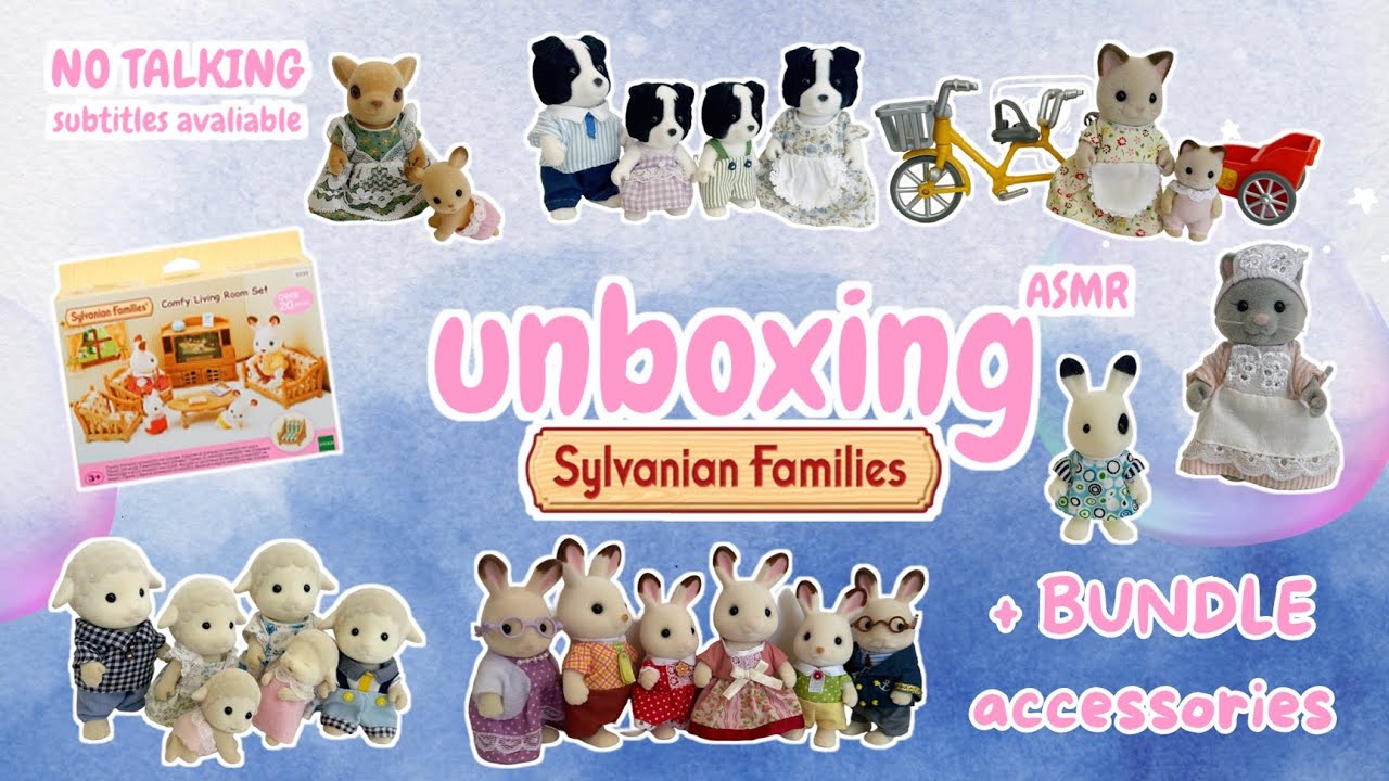 UNBOXING | Sylvanian Families | ASMR & subtitles | September 2024