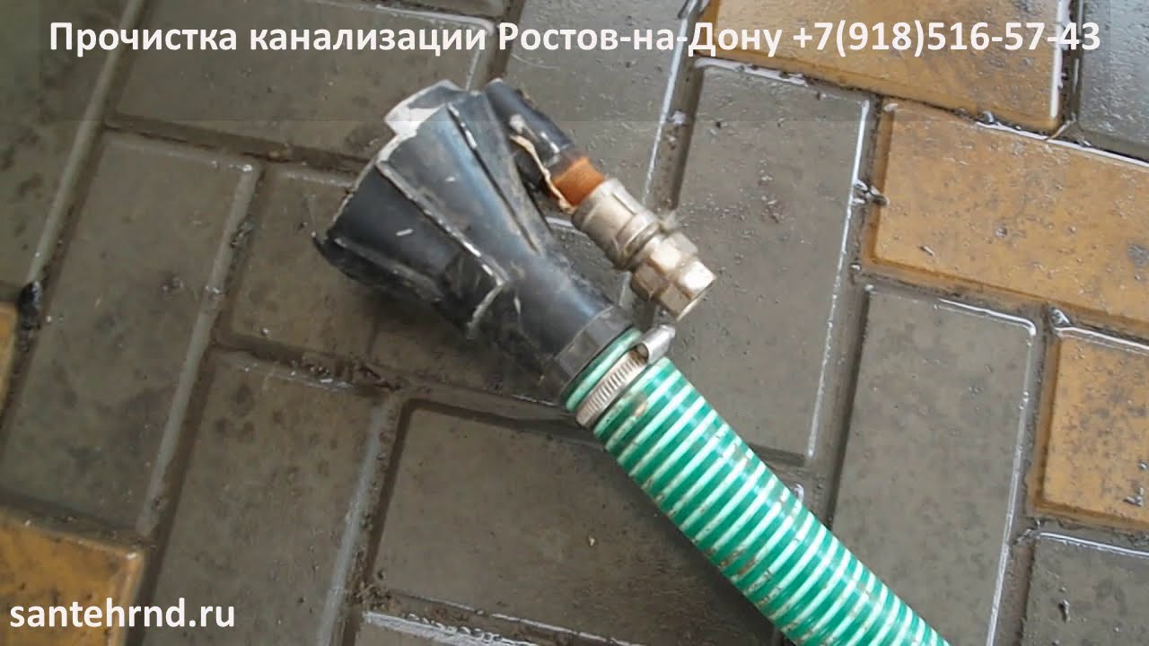 Работа инжекторного насоса для откачки шлама, качаем водопроводный колодец.
