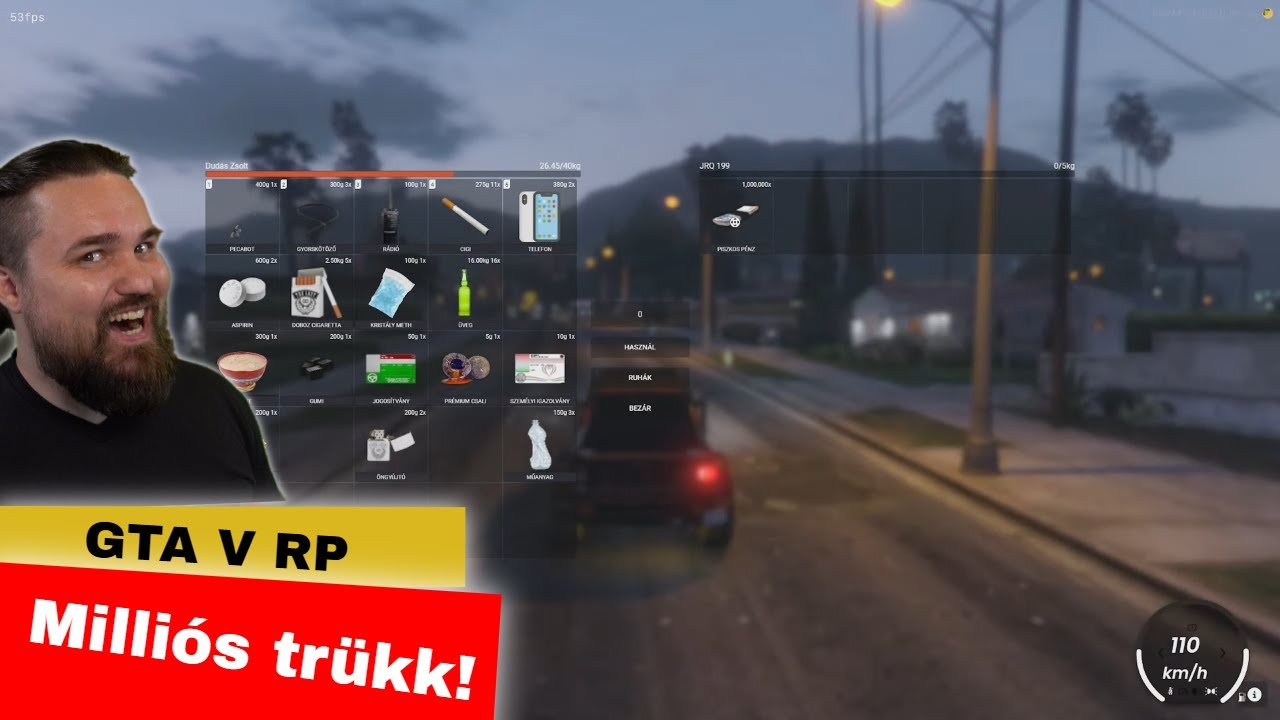 Az egy milliós trükk! | Csudapest | GTA V RP
