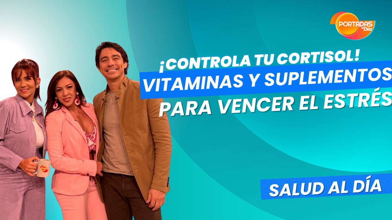 ¡CONTROLA TU CORTISOL! 🧘‍♂️ Vitaminas y suplementos para vencer el estrés