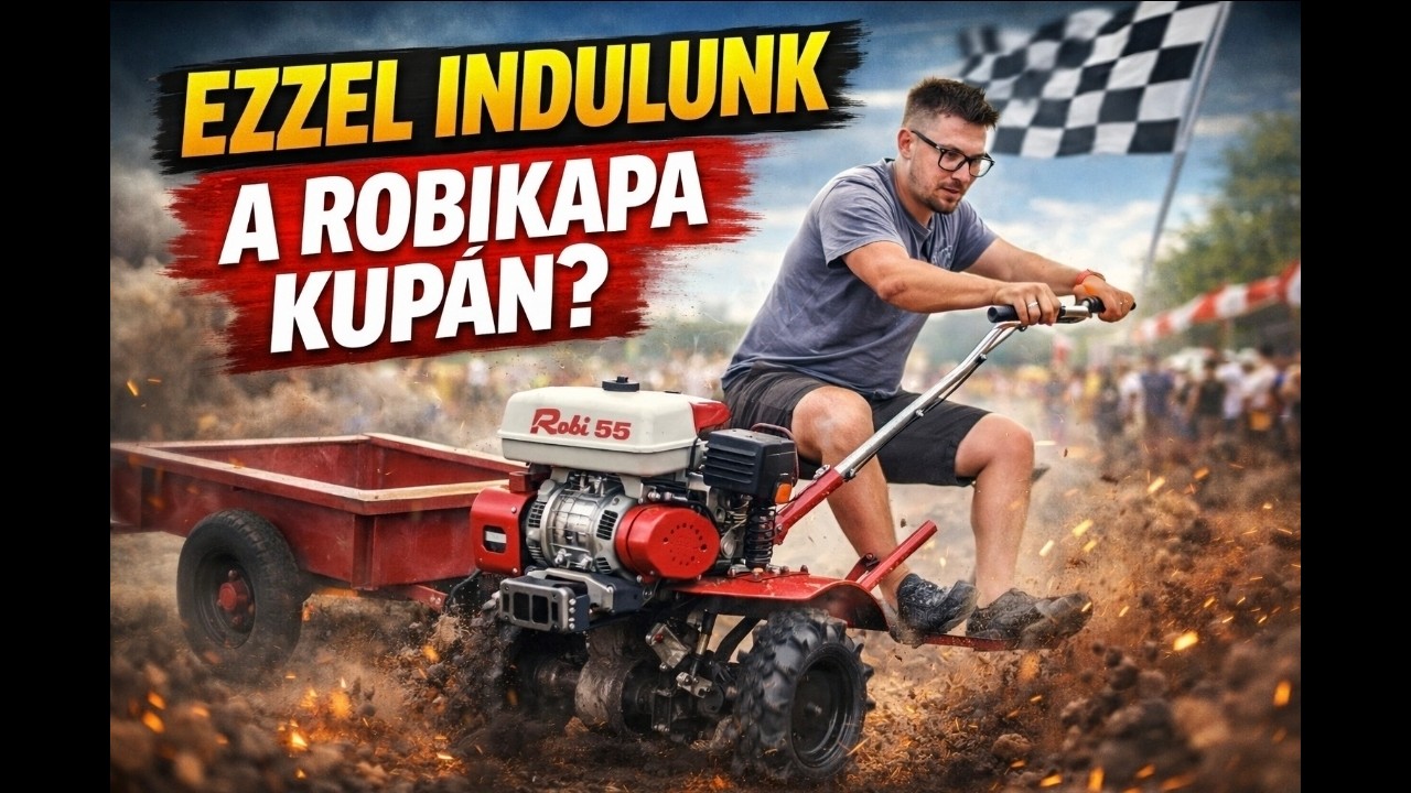 Robi 55 versenyen?! Ezzel indulunk a Robikapa kupán!