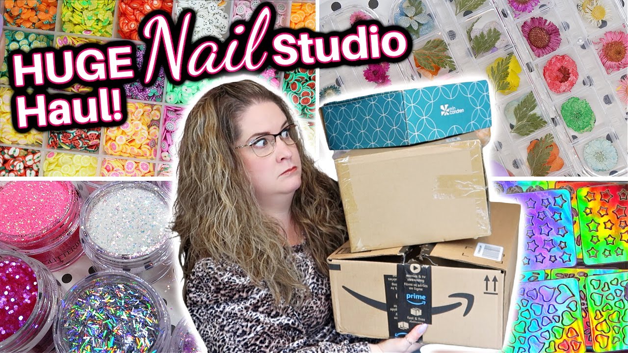 AMAZON NAIL ART/STUDIO HAUL! (& MORE!)