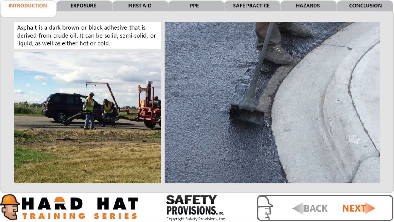 Asphalt Safety (OSHA)