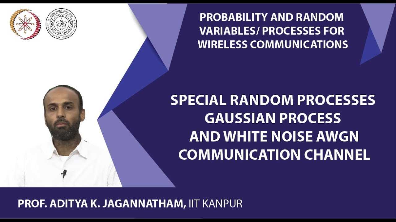Special Random Processes Gaussian Process and White Noise AWGN Communication Channel
