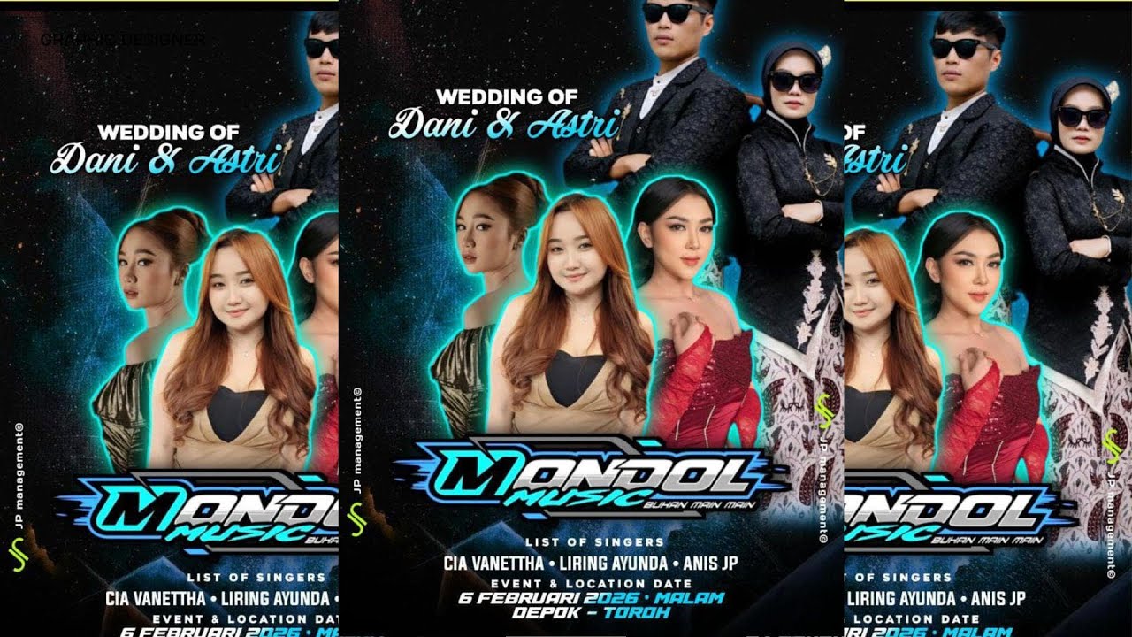 🛑LIVE MONDOL MUSIC BUKAN MAIN MAIN | WEDDING  DANI & ASTRI | DEPOK TOROH | 6 FEB 2026 |JANGKAR AUDIO