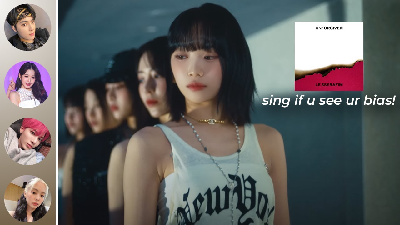 sing if you see your bias! (Eve, Psyche and the Bluebeard's Wife - LE SSERAFIM) w/ Lyrics!