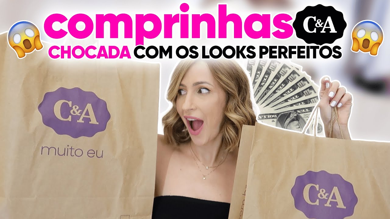 COMPRINHAS C&A - CHOCADAAAA COM LOOKS LINDOS