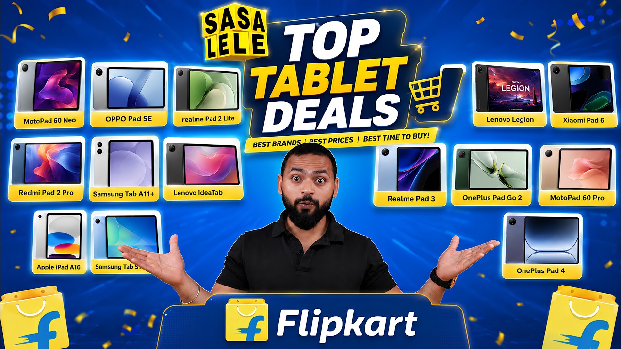 Crazy Tablet Deals 🤩 | Flipkart SASA LELE SALE 2026 ⚡️