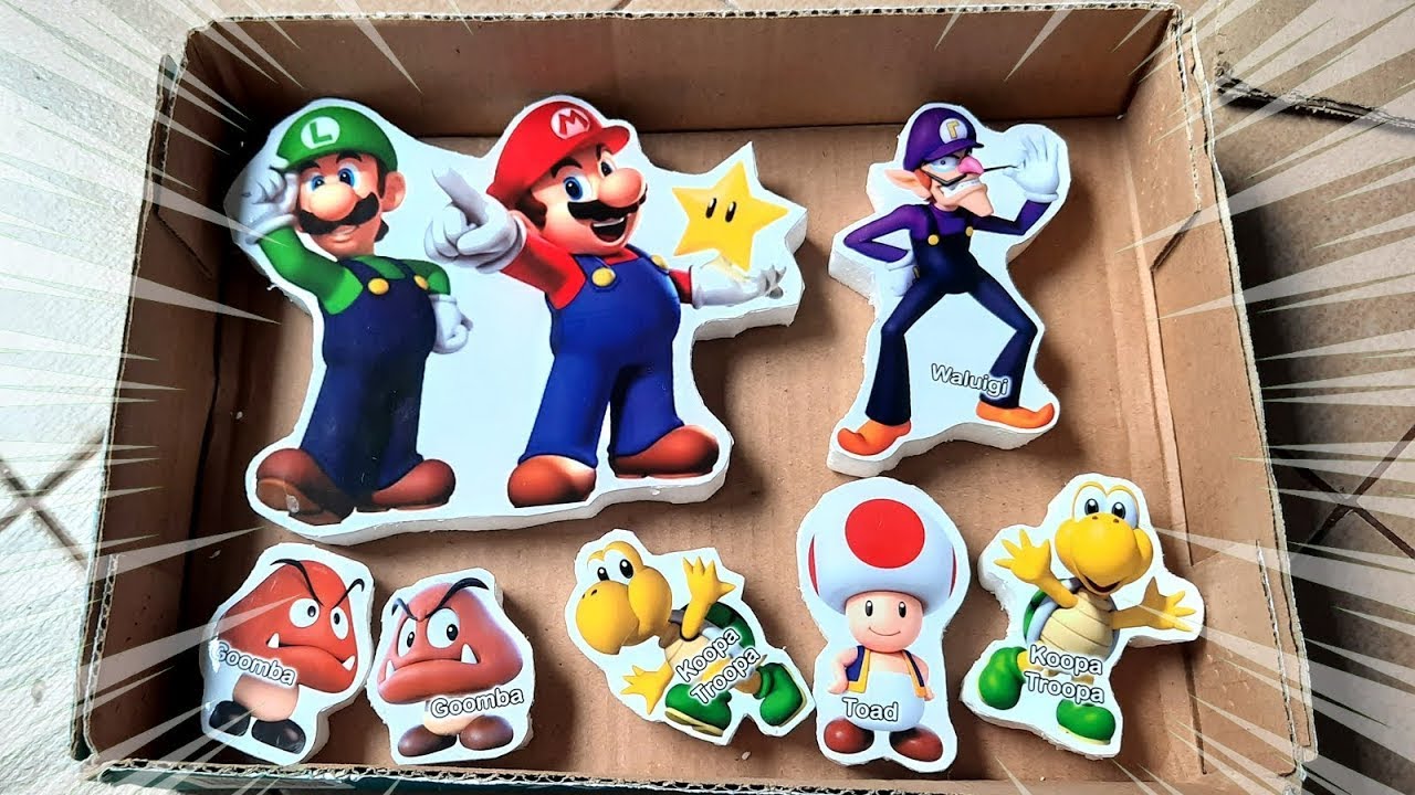 #156 BOX Full of Mario Bros Unlocking the ASMR Magic of Mario Bros - Luigi Koopa Troopa Donkey Kong