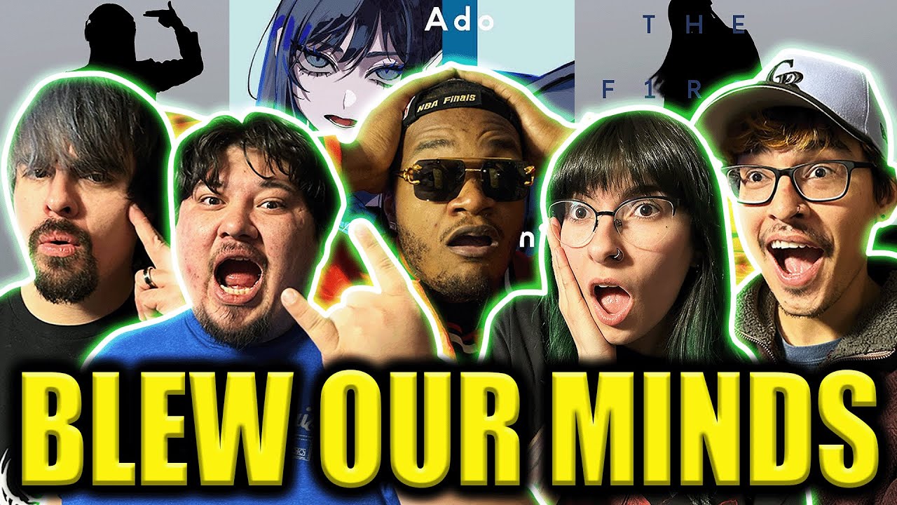 American Rappers & Streamers FIRST TIME REACTION to ADO うっせぇわ (USSEEWA) / THE FIRST TAKE