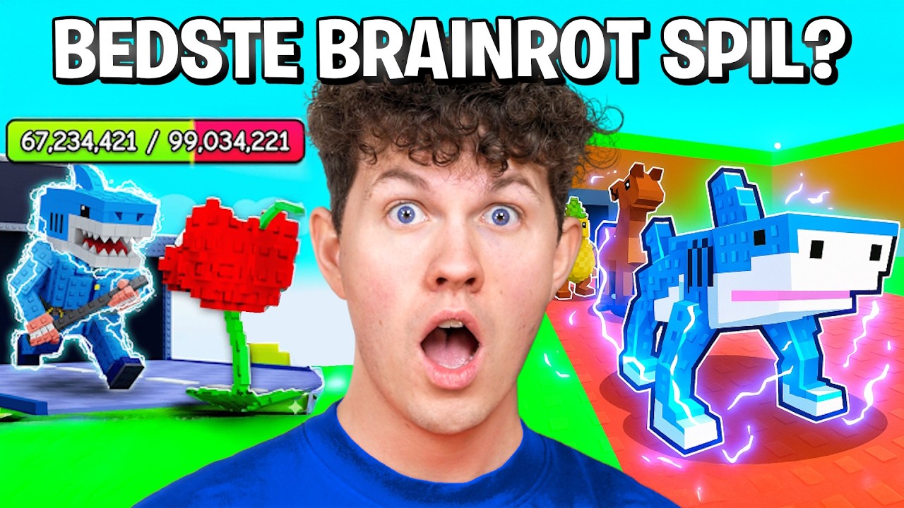 Hvad Er Det BEDSTE BRAINROT SPIL i Roblox?