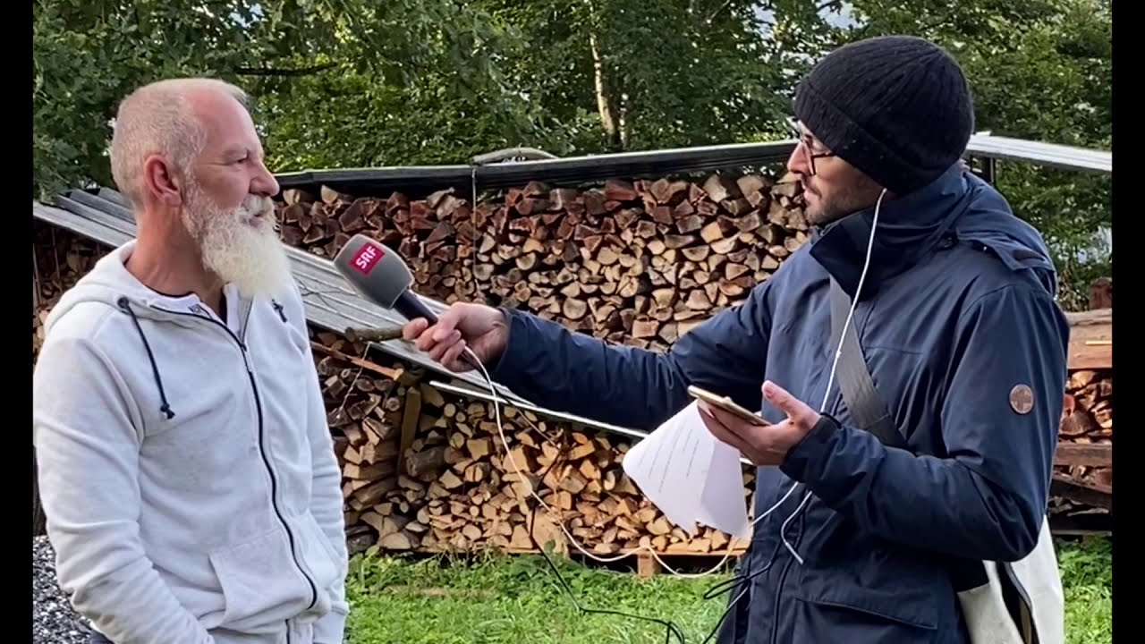 SRF 1 berichtet über die Köhlerei Malans