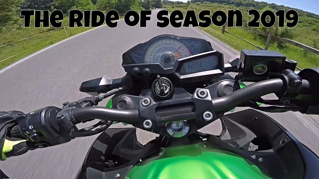 Chasing Suzuki Bandit 600 | Ostrá Lúka | Kawasaki Z300 Onboard Raw