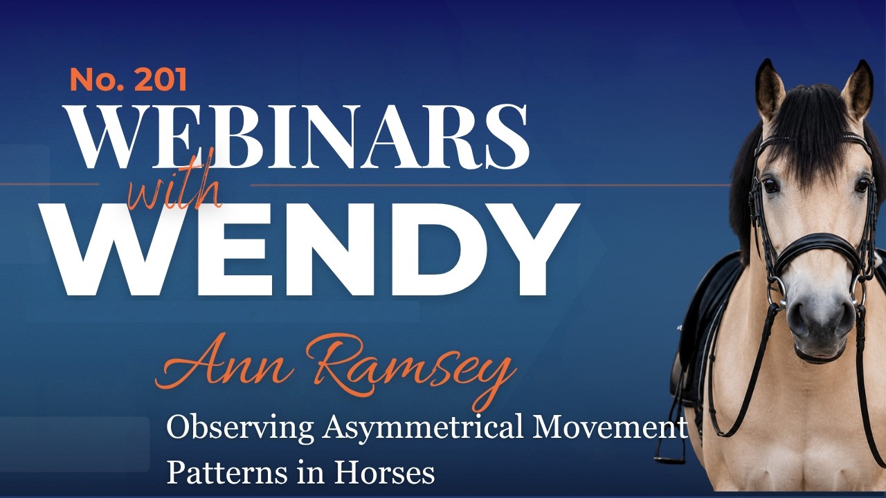 No. 201. Ann Ramsey- Observing Asymmetrical Movement Patterns in Horses