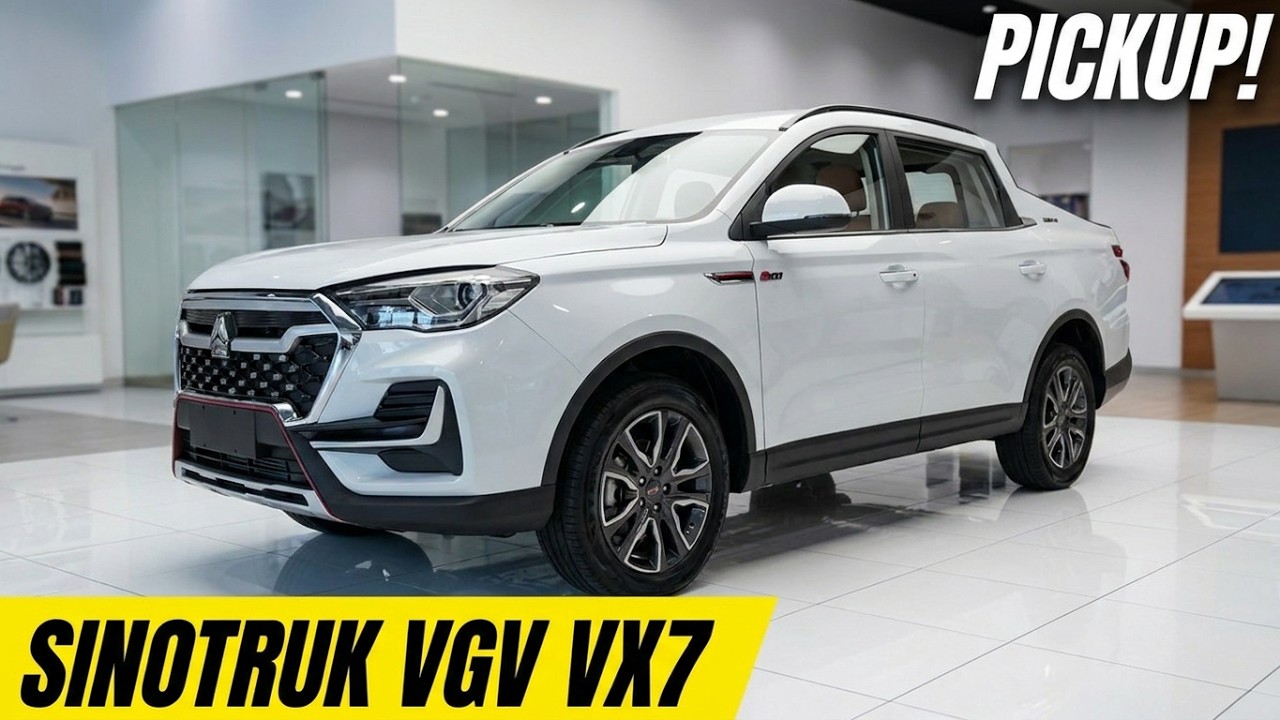 SINOTRUK VGV VX7 PICKUP!