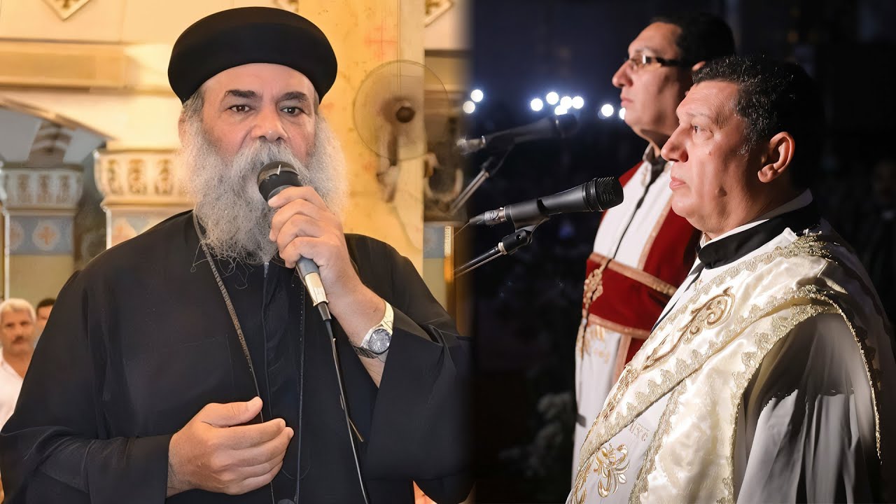 القداس الباسيلى ابونا اسحق عوض والمعلم ابراهيم عياد