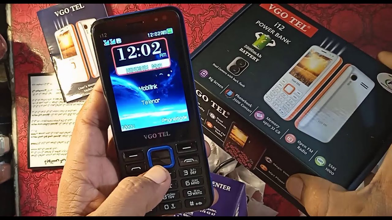 VGO TEL i12 Unboxing & Review 2023