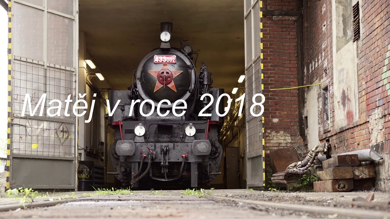 Rok 2018 s Matějem mašinkou 433.002