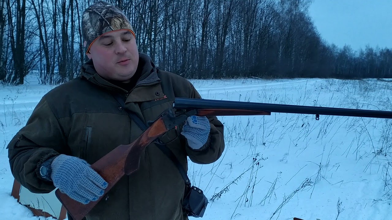 ИЖ-26 отстрел 1ки рекорд на 35м чок,получек на осыпь