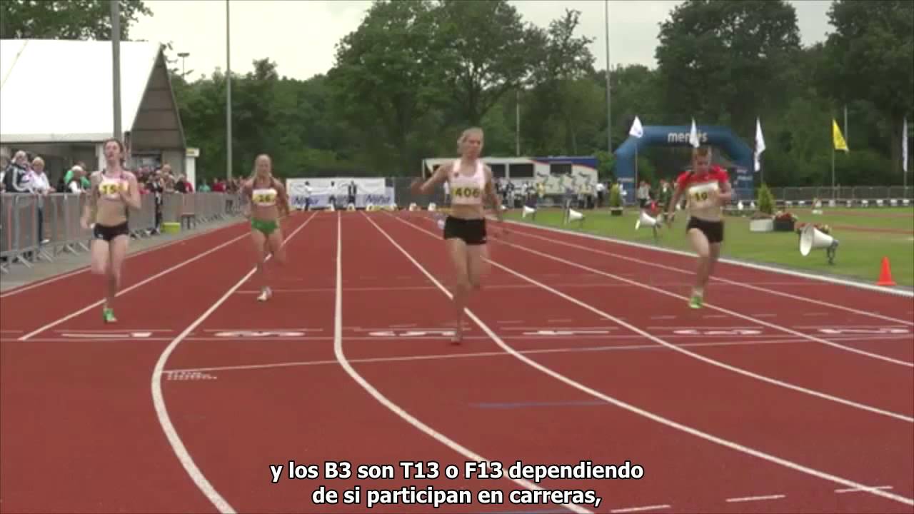 Atletismo para ciegos y deficientes visuales