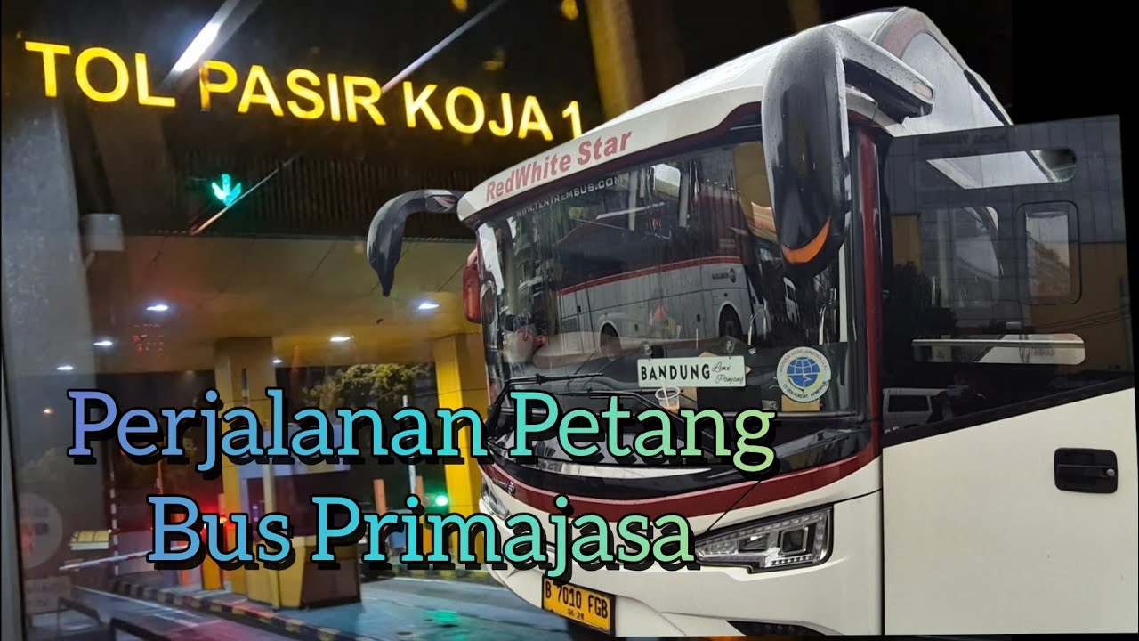 Senja di Tol Cipularang ‼️ Trip Bus Primajasa Bekasi Bandung