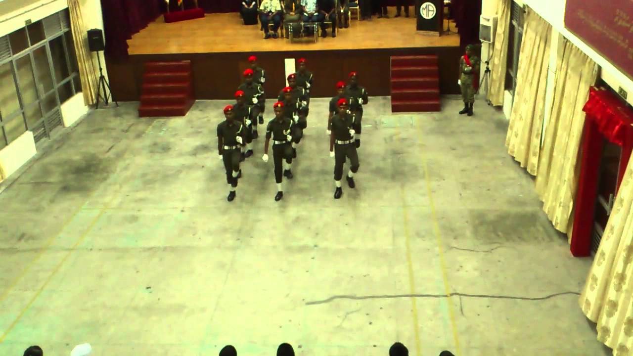 Outstanding Drill by Madhrasathul Ahmadhiyya Cadet