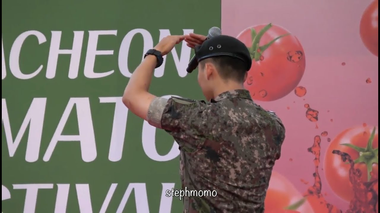 180804 Daesung Rehearsal-1 Hwacheon Tomato Festival