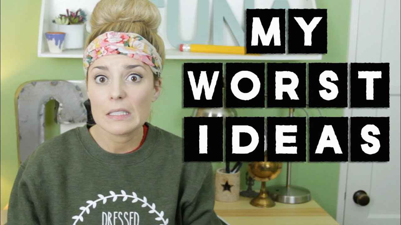 MY WORST IDEAS // Grace Helbig
