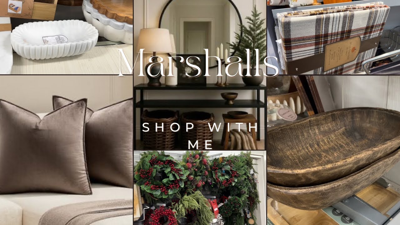 Marshalls Shop With Me || Покупки для домашнего декора || Новые поступления.￼￼