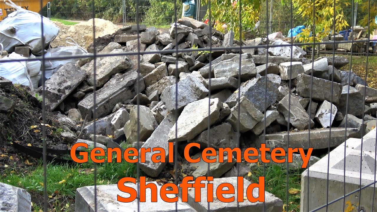 Sheffield General Cemetery, UK: What have they done to  once great cemetery?