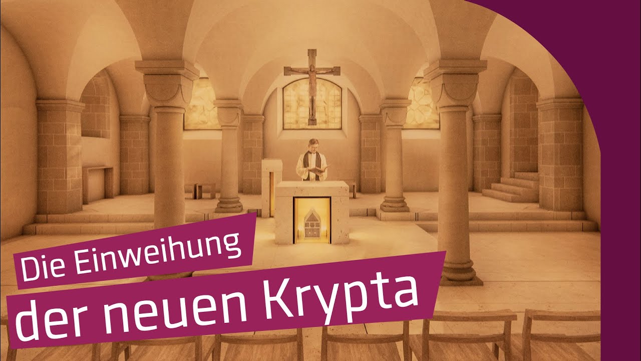 Bischofsmesse zur Einweihung der neuen Krypta
