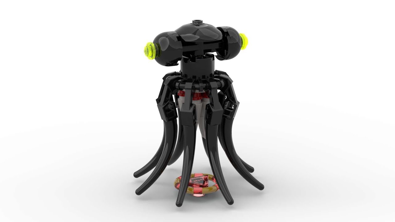 Lego 30040 Octopus Speed Build Studio Bricklink LDD by PLegoBB
