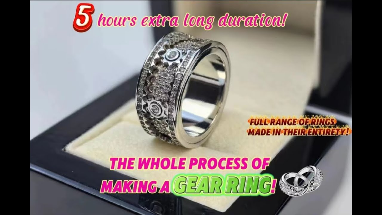 5 hours of gear ring making in its entirety! Thanks for following!