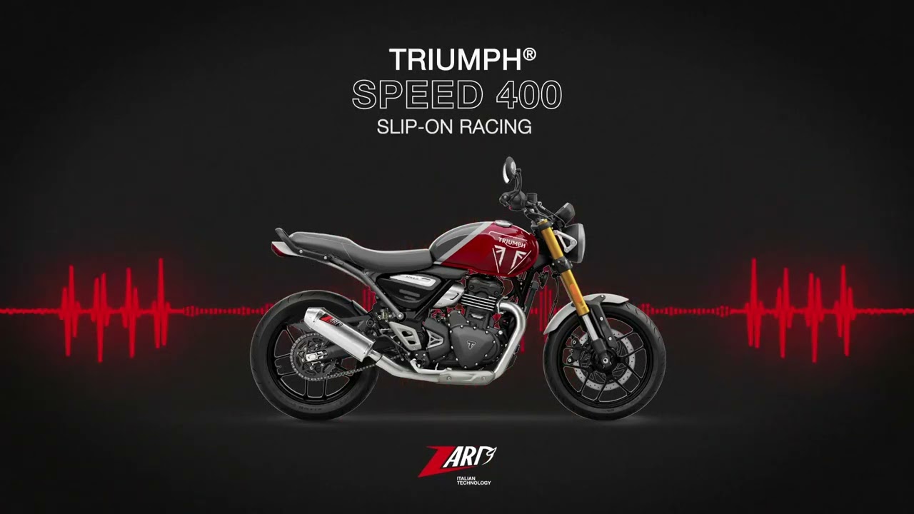 Zard for Triumph Speed 400 | Sound Slip-On Racing