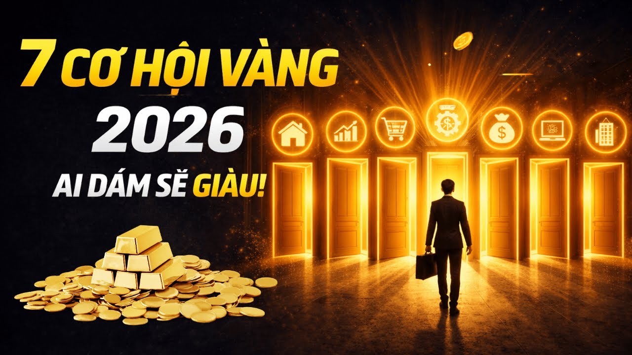 7 CƠ HỘI VÀNG NĂM 2026 – AI DÁM ĐẦU TƯ SẼ GIÀU VƯỢT BẬC | ĐẠO KHỞI NGHIỆP #kinhdoanh2026 #cohoi2026