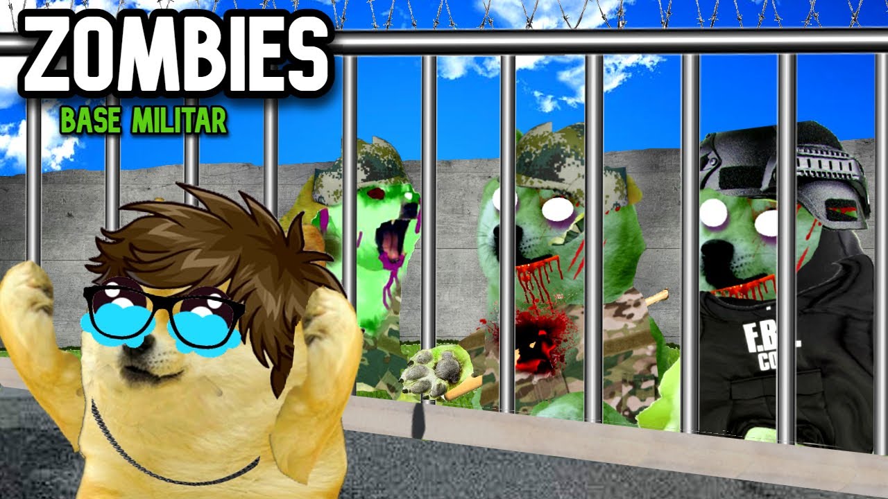 SOBREVIVIRÍAS a un APOCALIPSIS ZOMBIE en una BASE MILITAR? (RETO BASE MILITAR) - Hilos con cheems