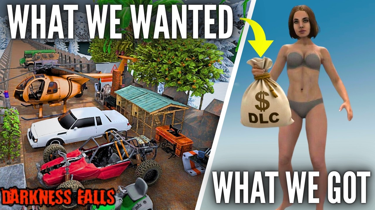 The game that you THOUGHT you were getting! | 7 Days to Die Darkness Falls Day 1