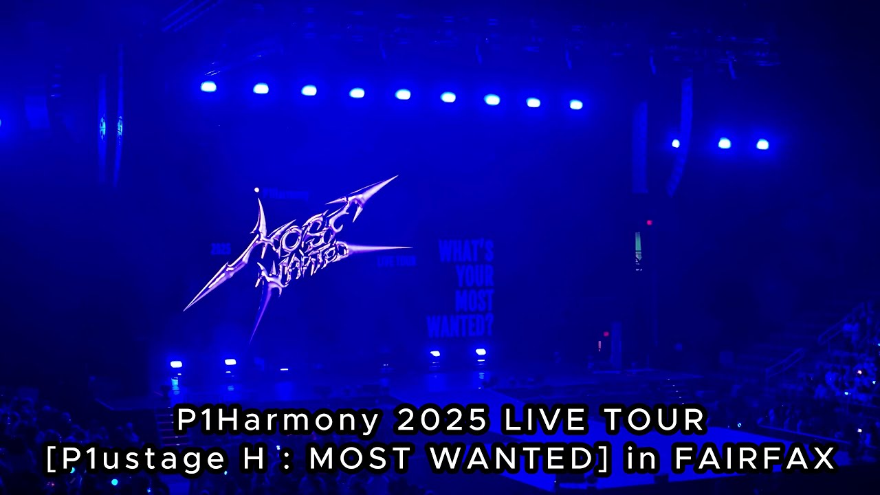 P1Harmony 2025 LIVE TOUR [P1ustage H : MOST WANTED] in Fairfax