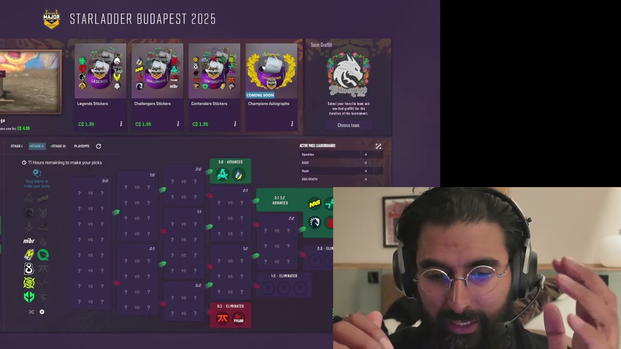 BUDAPEST STAGE 2 PICK'EM