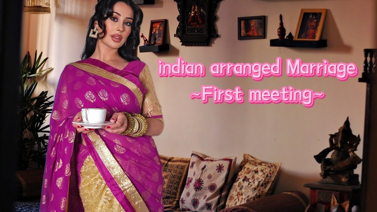 🇮🇳Indian arranged marriage👩‍❤️‍💋‍👨 first meeting ASMR😍Soft-spoken●charming●flirty shy indian girl🤭