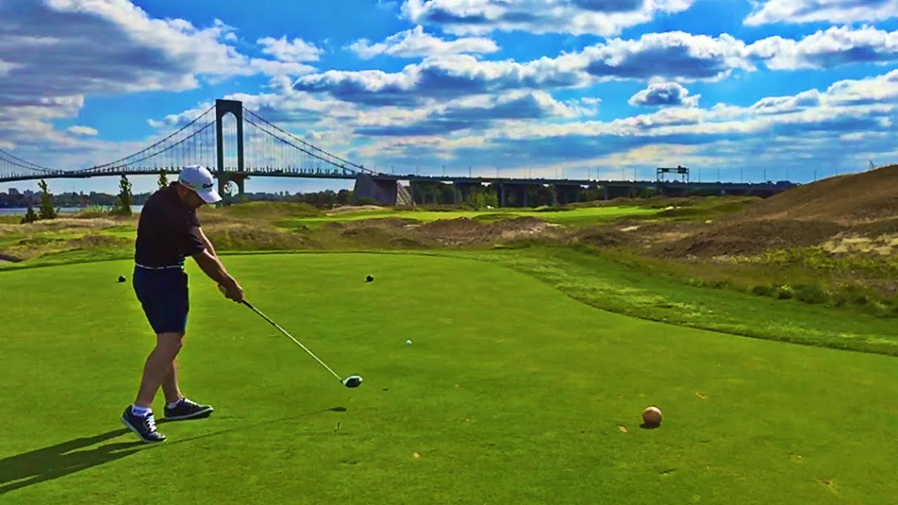 Playing Ferry Point Golf Course + Golfers in New York!
