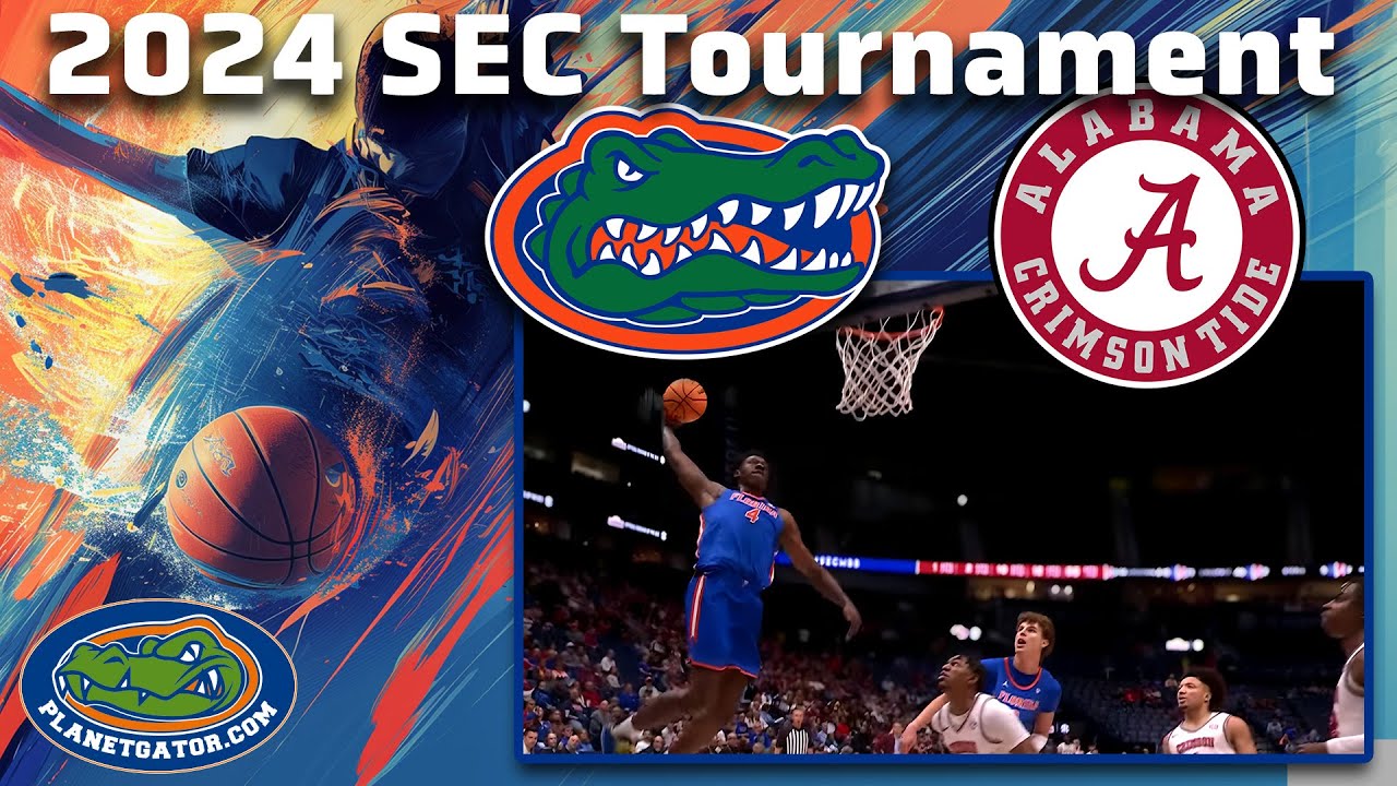 2024 SEC Tournament: Florida vs Alabama Men's Basketball Full Game Playback