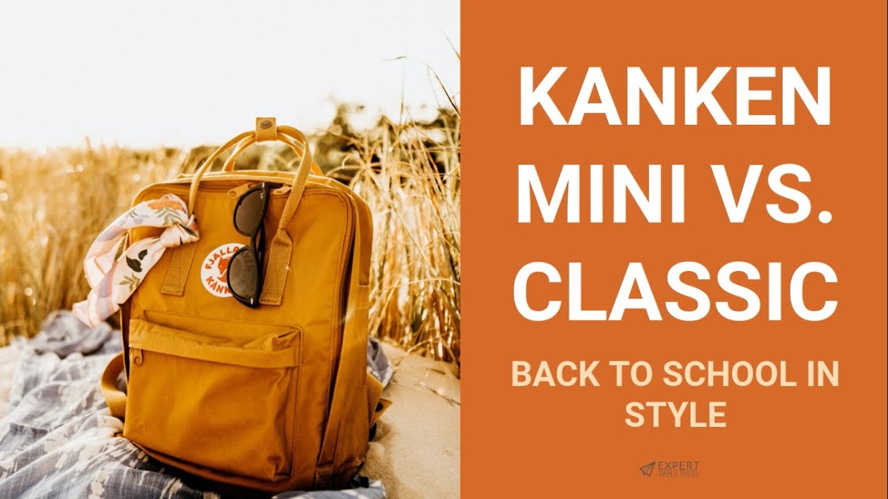 Kanken Mini Vs. Classic (Back To School In Style)