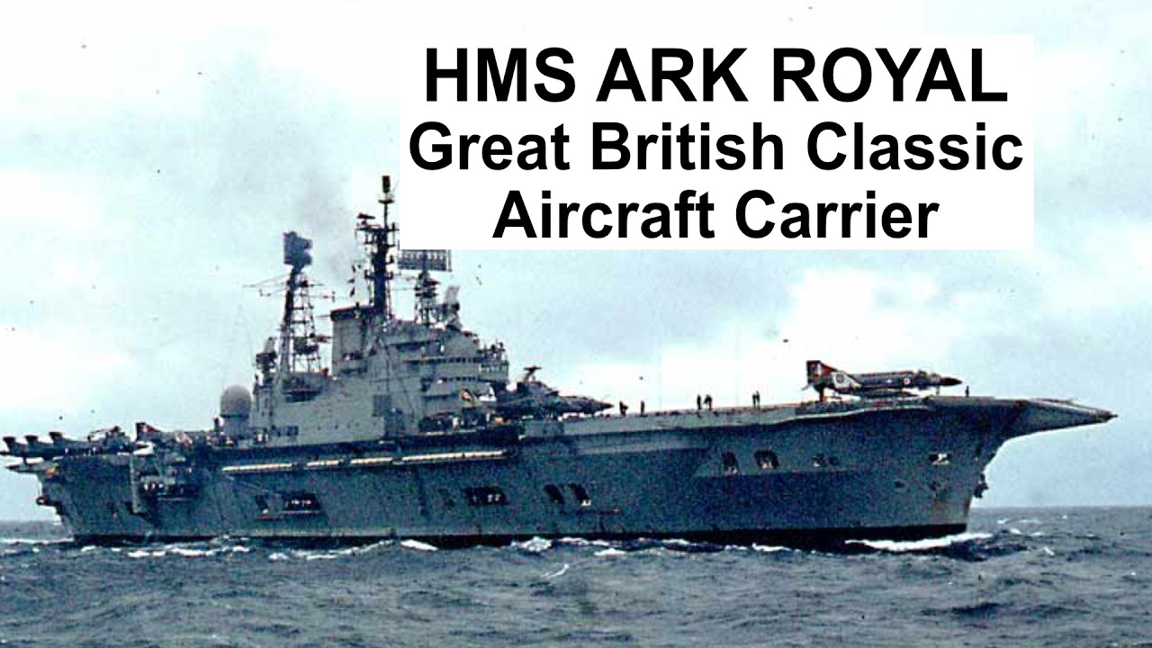 HMS ARK ROYAL - A British classic aircraft carrier in later years