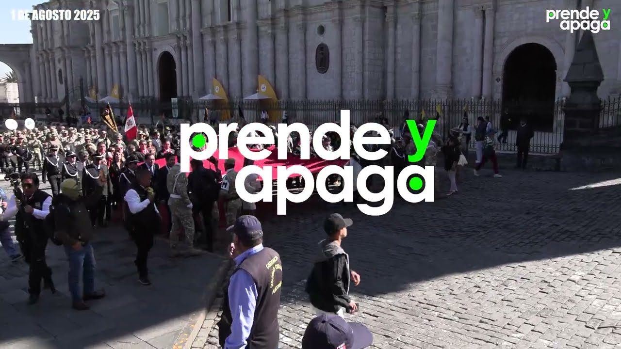 #Arequipa || Paseo de la Bandera de Arequipa (1 de agosto 2025)