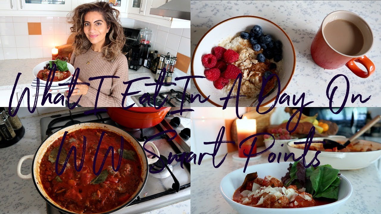 What I Eat In A Day On WW Smart Points | Natasha Summar