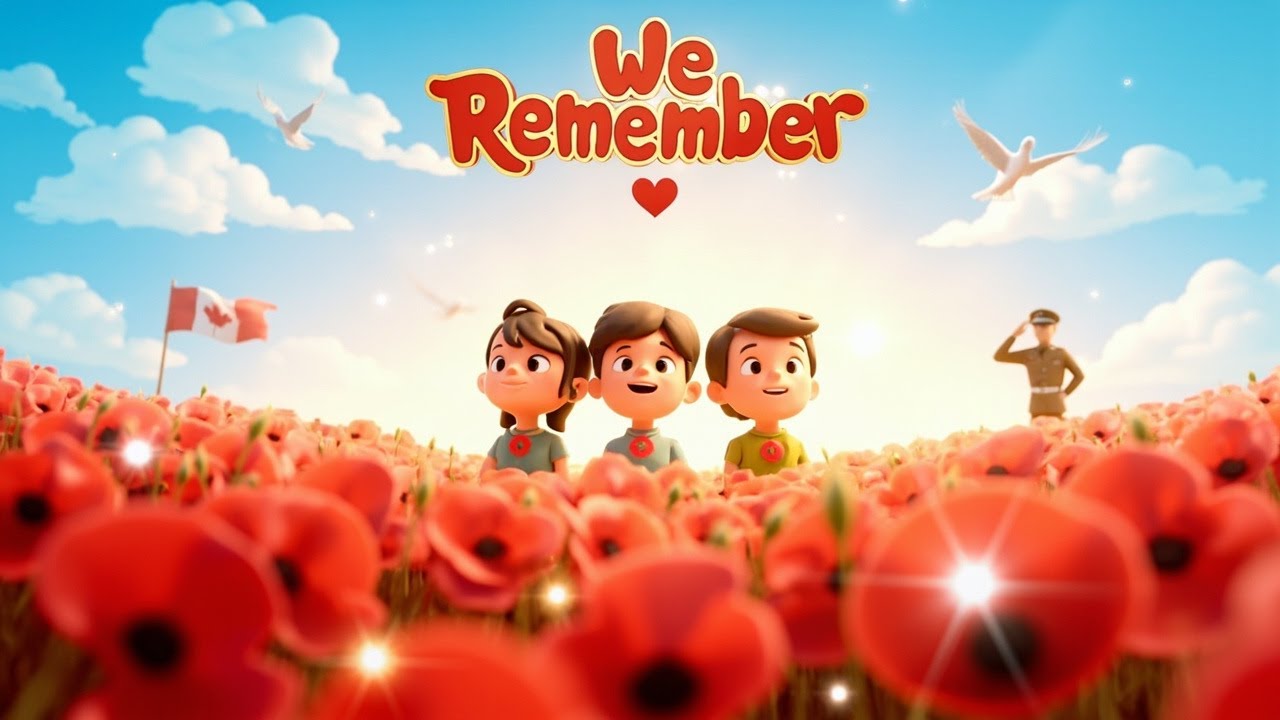 🎵 We Remember | Remembrance Day Song for Kids